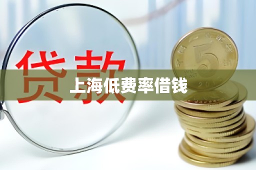 上海低费率借钱